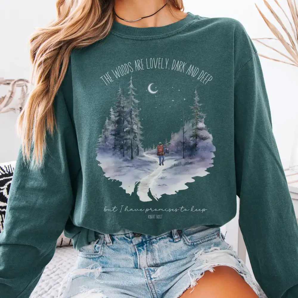 Dark And Deep Long Sleeve