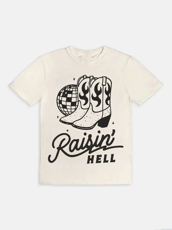 Western Boot Graphic T-Shirt