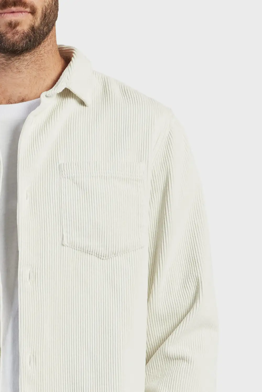 Corduroy Overshirt Pocket Shirt