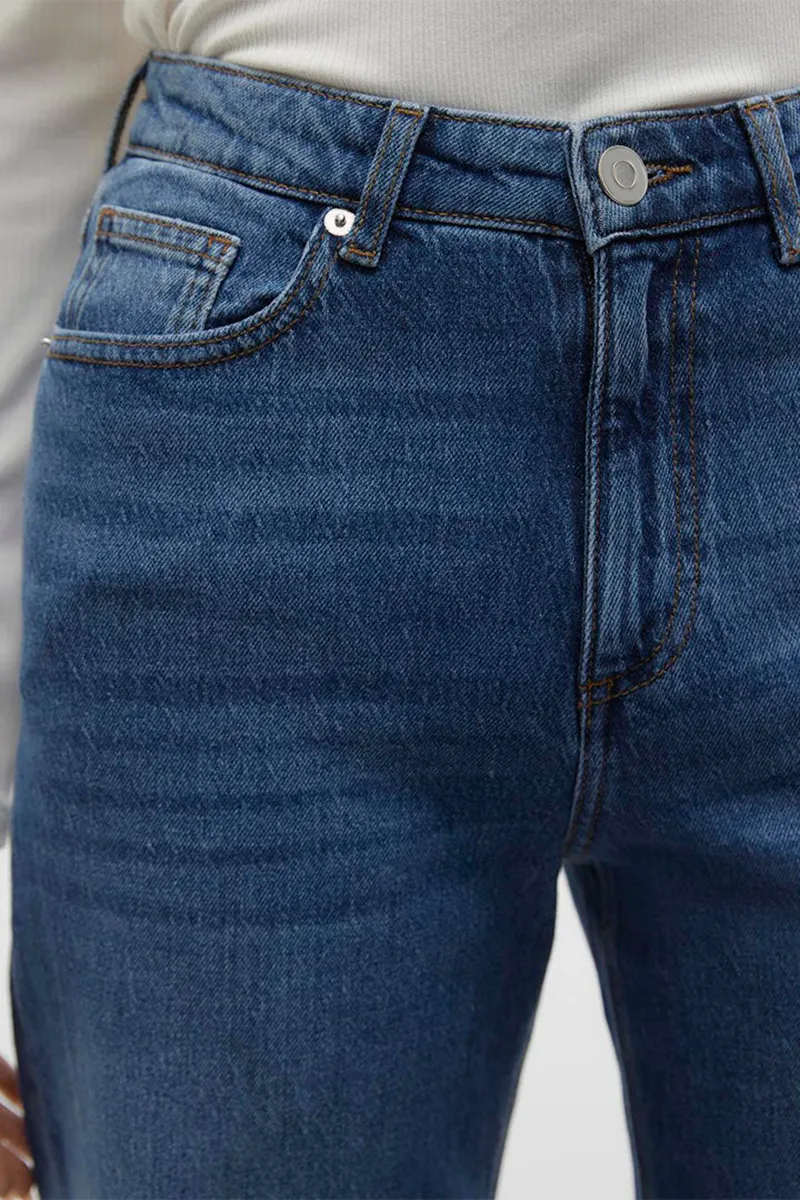 Fashion High Rise Wide Leg Jeans