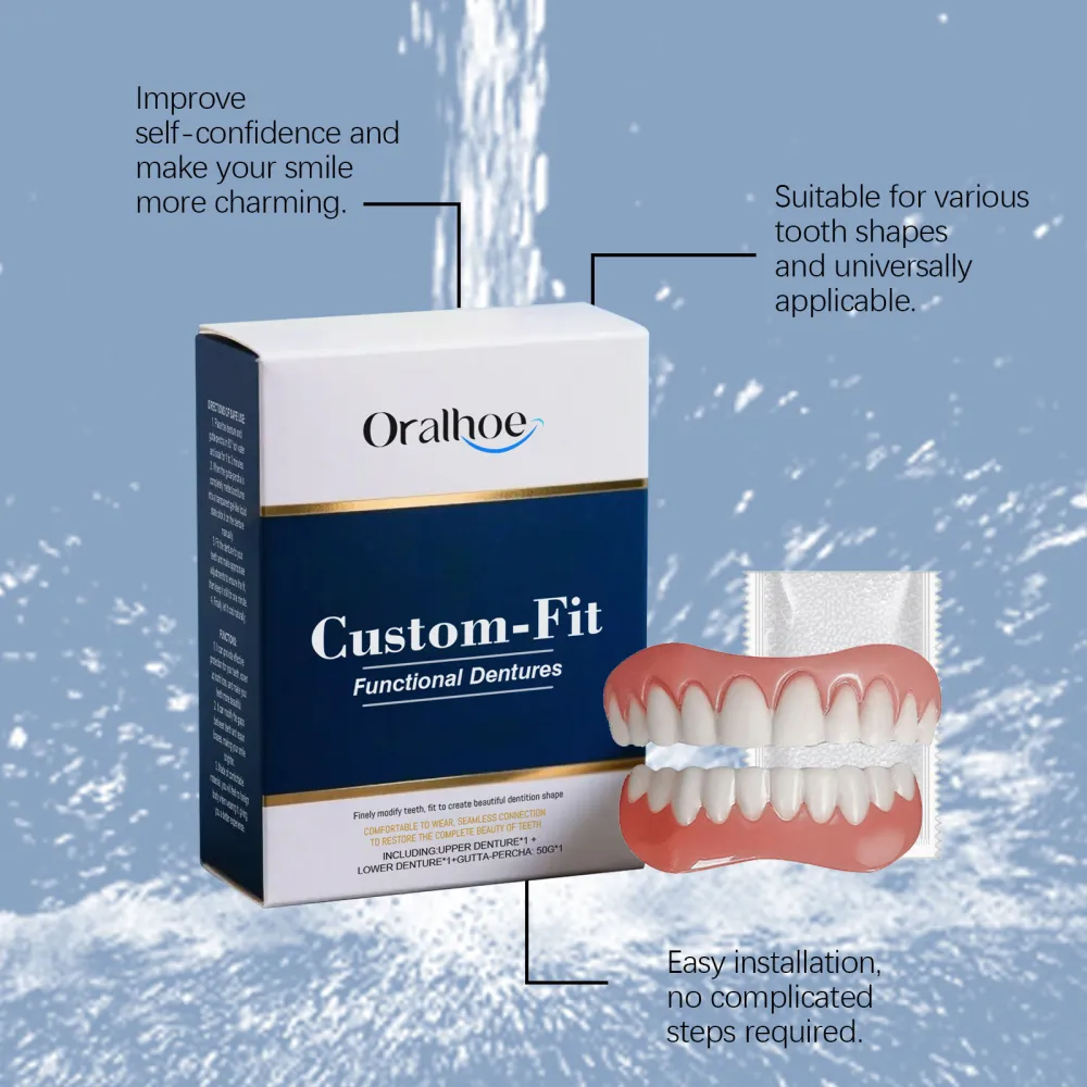 Denture decoration denture set