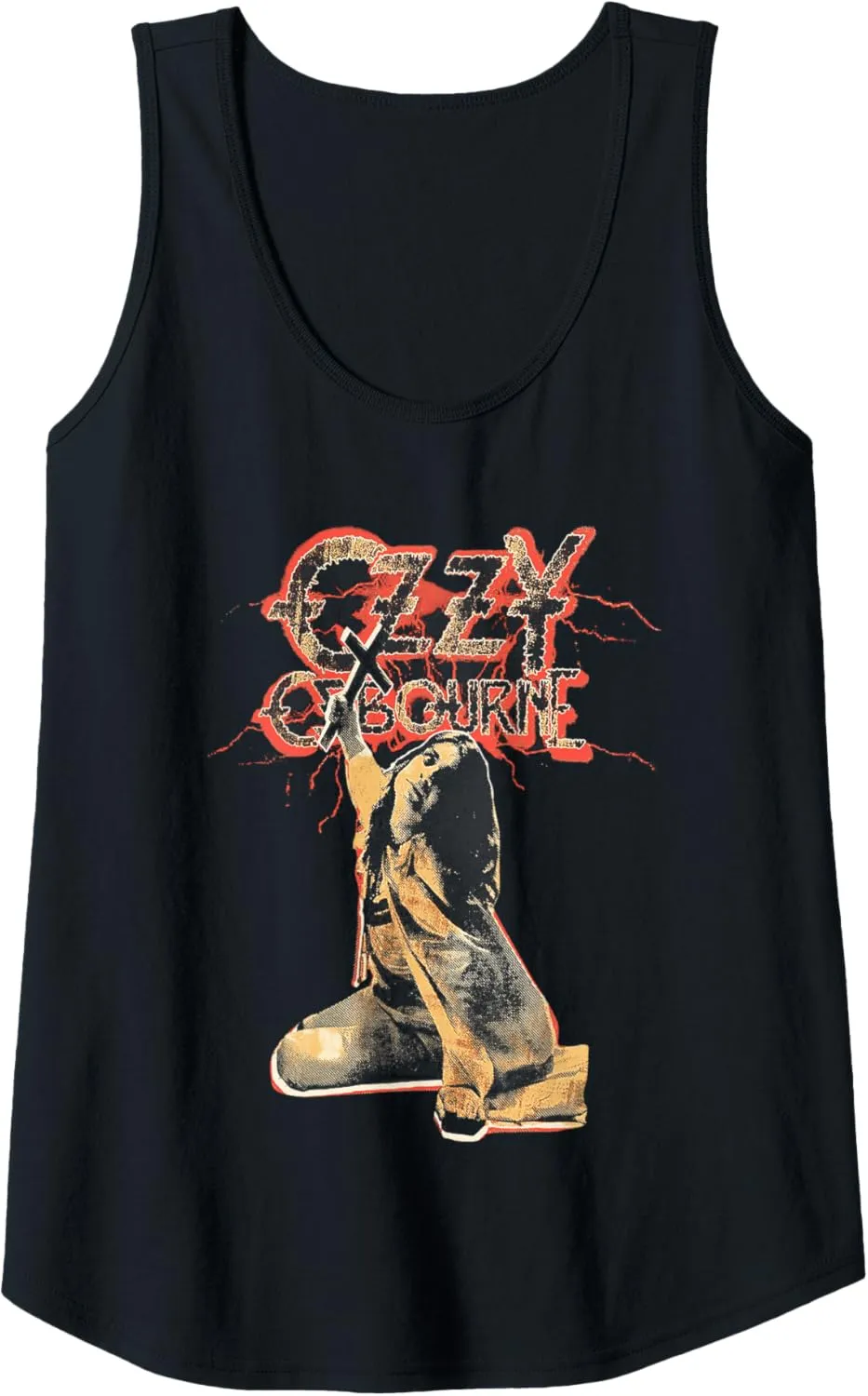 Red Lightning Tank Top