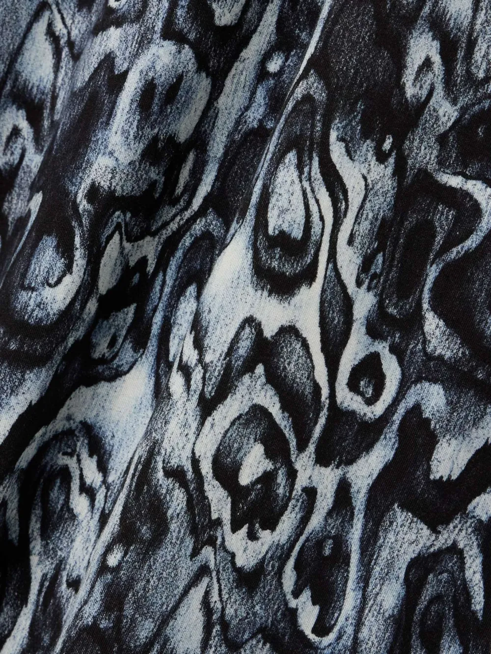 Abstract Print Maxi Dress