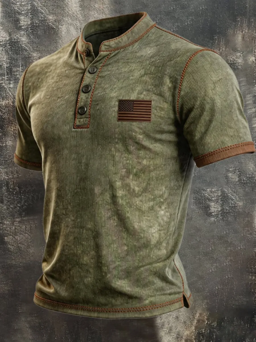Men's 250th Anniversary Minimally Printed T-shirt