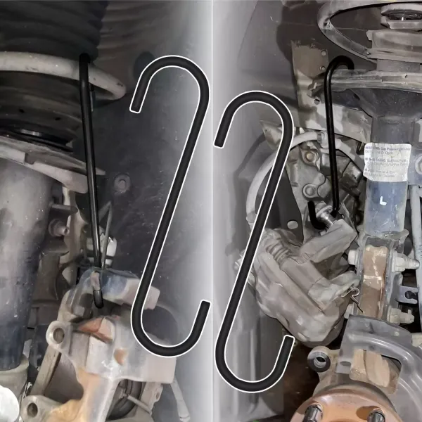 2 Pcs Brake Caliper Hangers