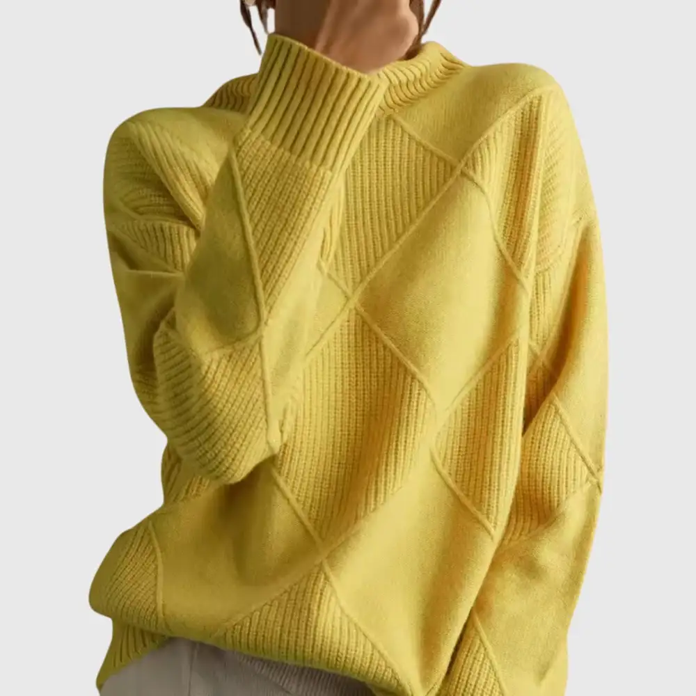 Classic Turtleneck Knit Sweater