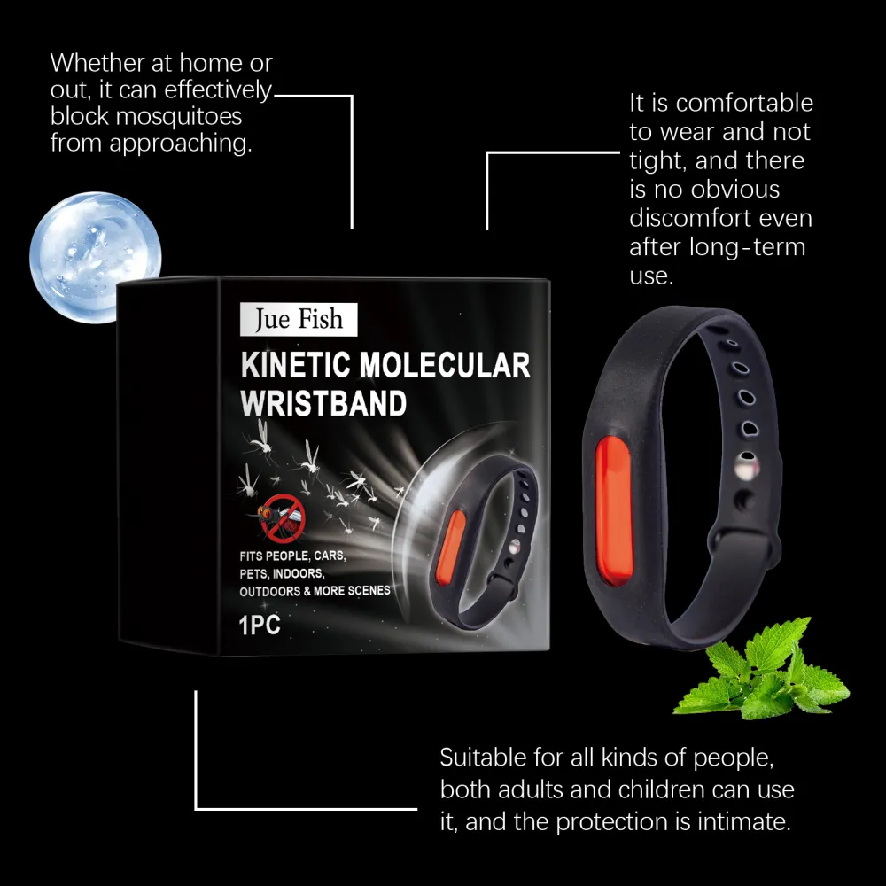 anti-mosquito silicone wristband
