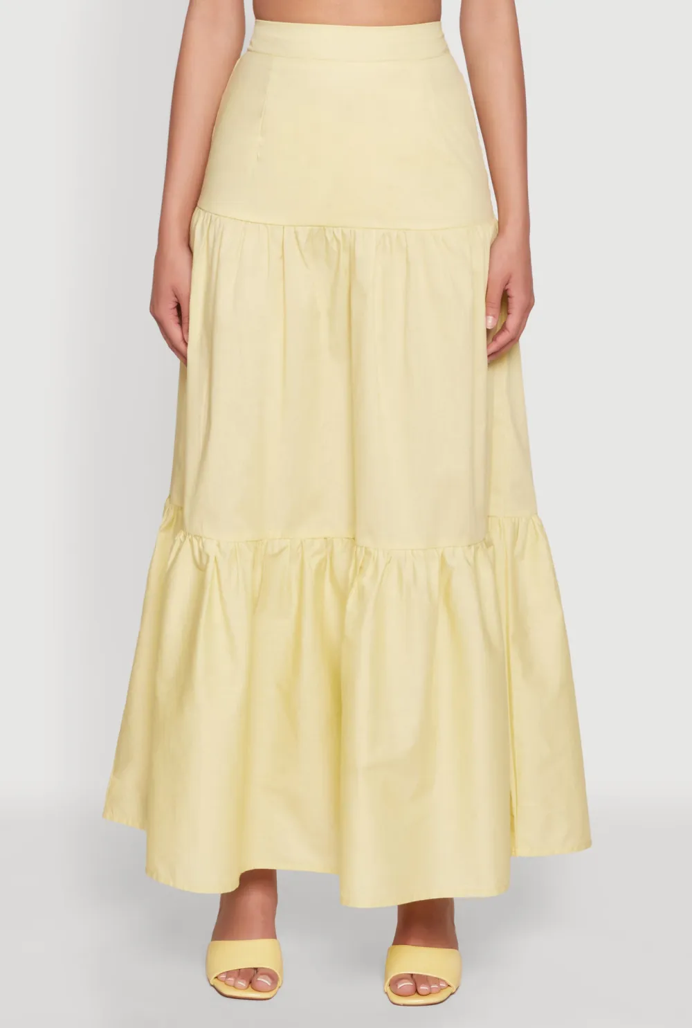 Long Cake Skirt