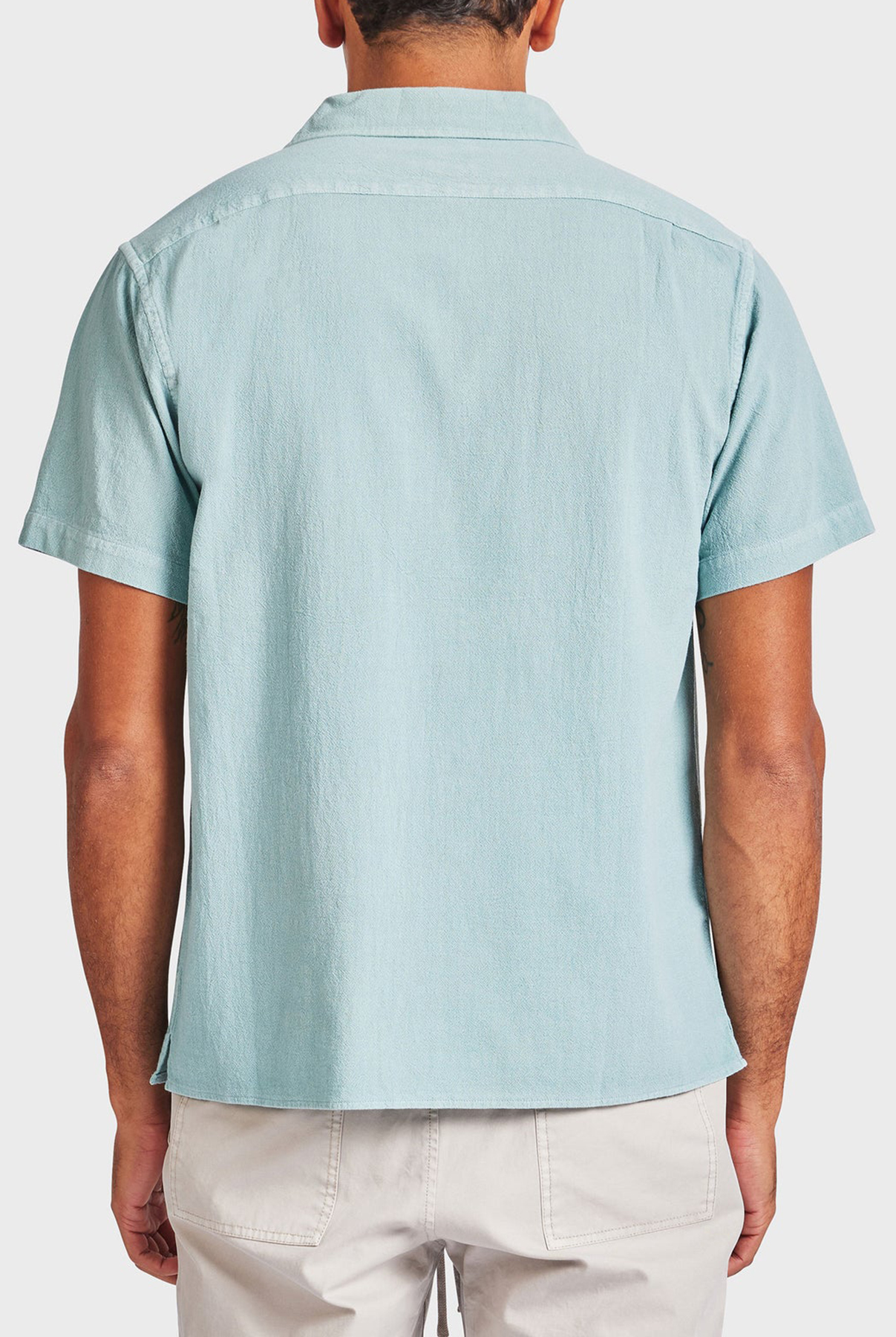 Jed Short Sleeve Shirt-Light dutch blue