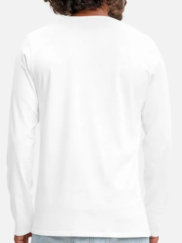 Men's Off-Road Vehicle Printed Casual Style Long-Sleeved T-Shirt