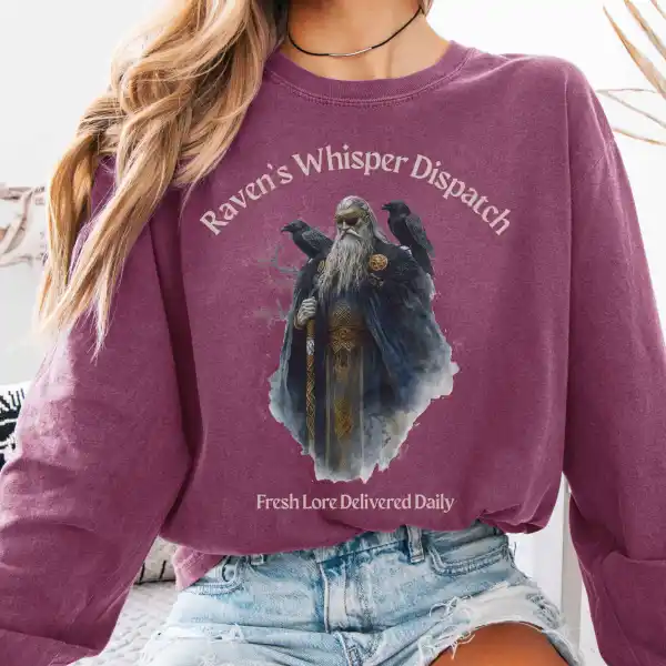 Raven's Whisper Long Sleeve Shirt