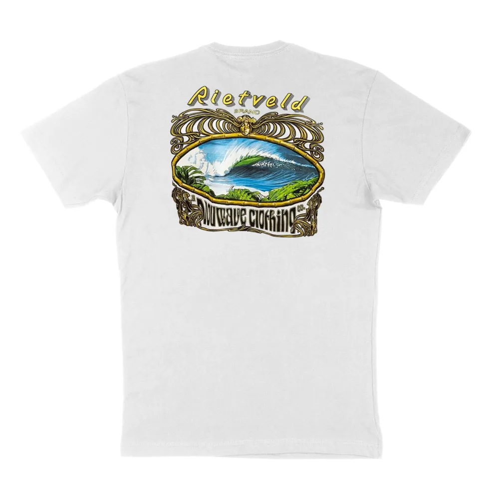 Scenic Wave Print T-Shirts