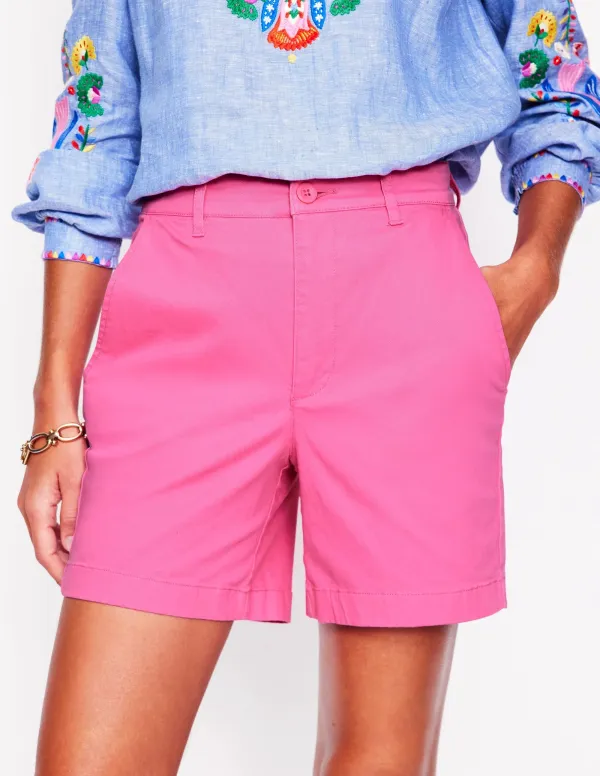 Barnsbury Chino Shorts -Sorbet Pink