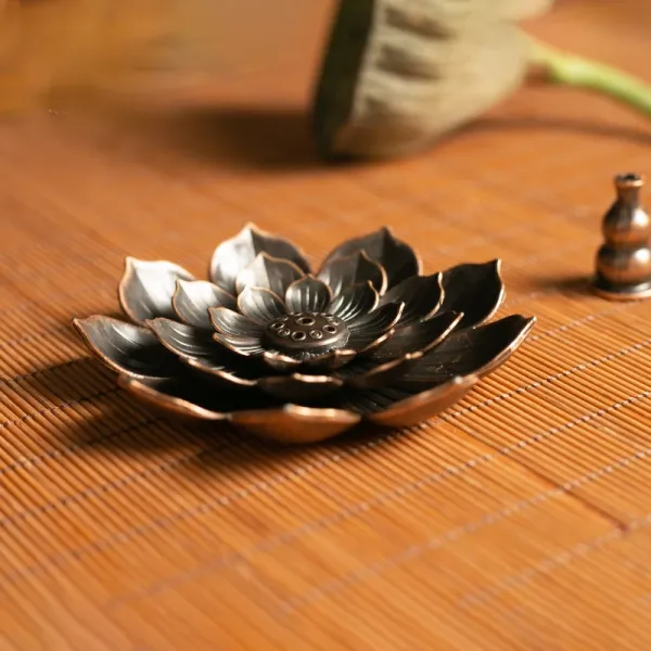 Zen Lotus Sticks Incense Censer Nasturtium Ashtray