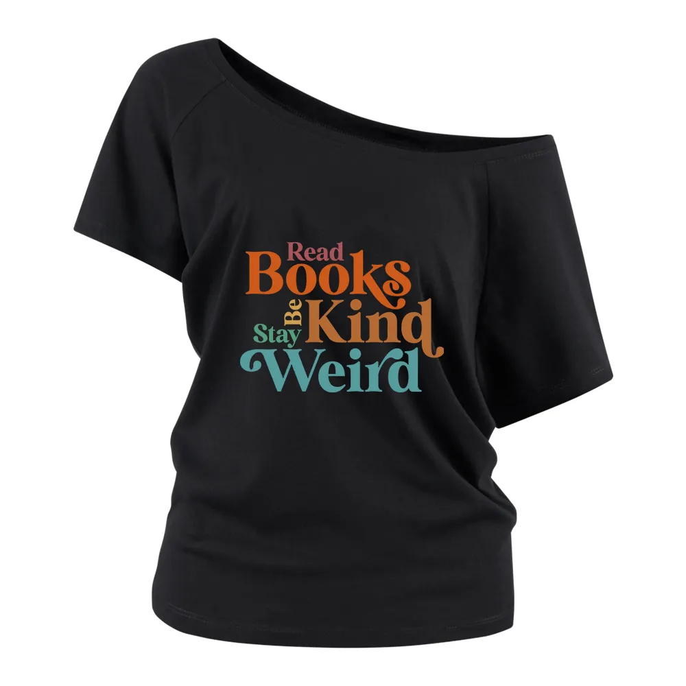 Fashion Off Shoulder T-shirts