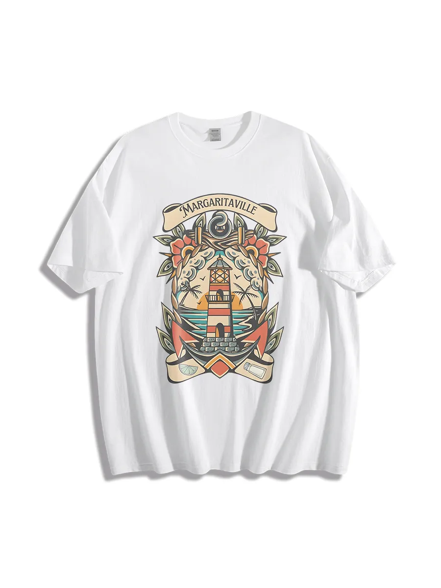 Crew Neck Casual Style Tee