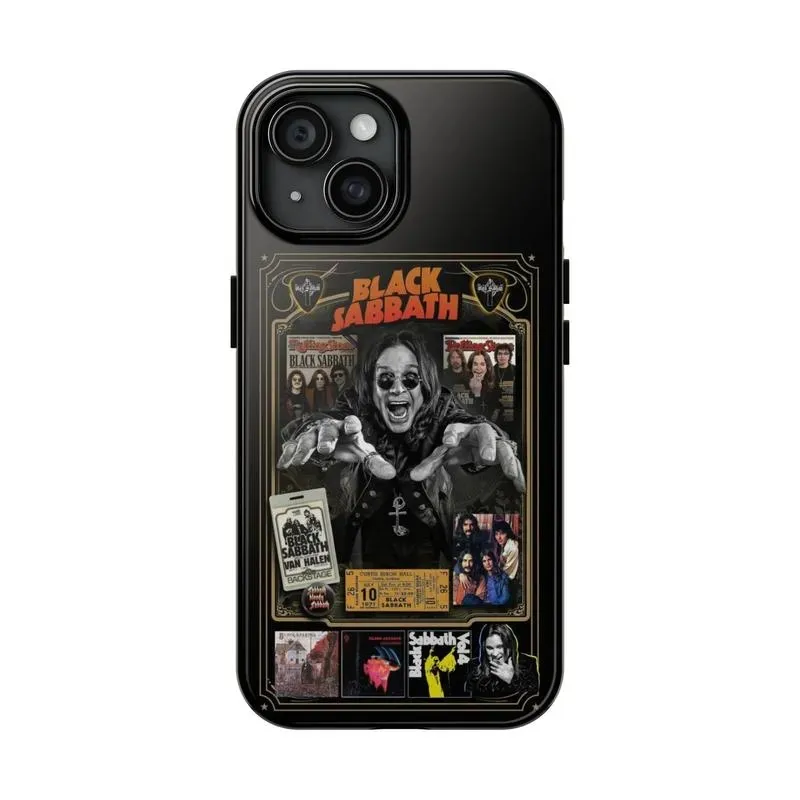 Black Sabath Final Show Phone Case