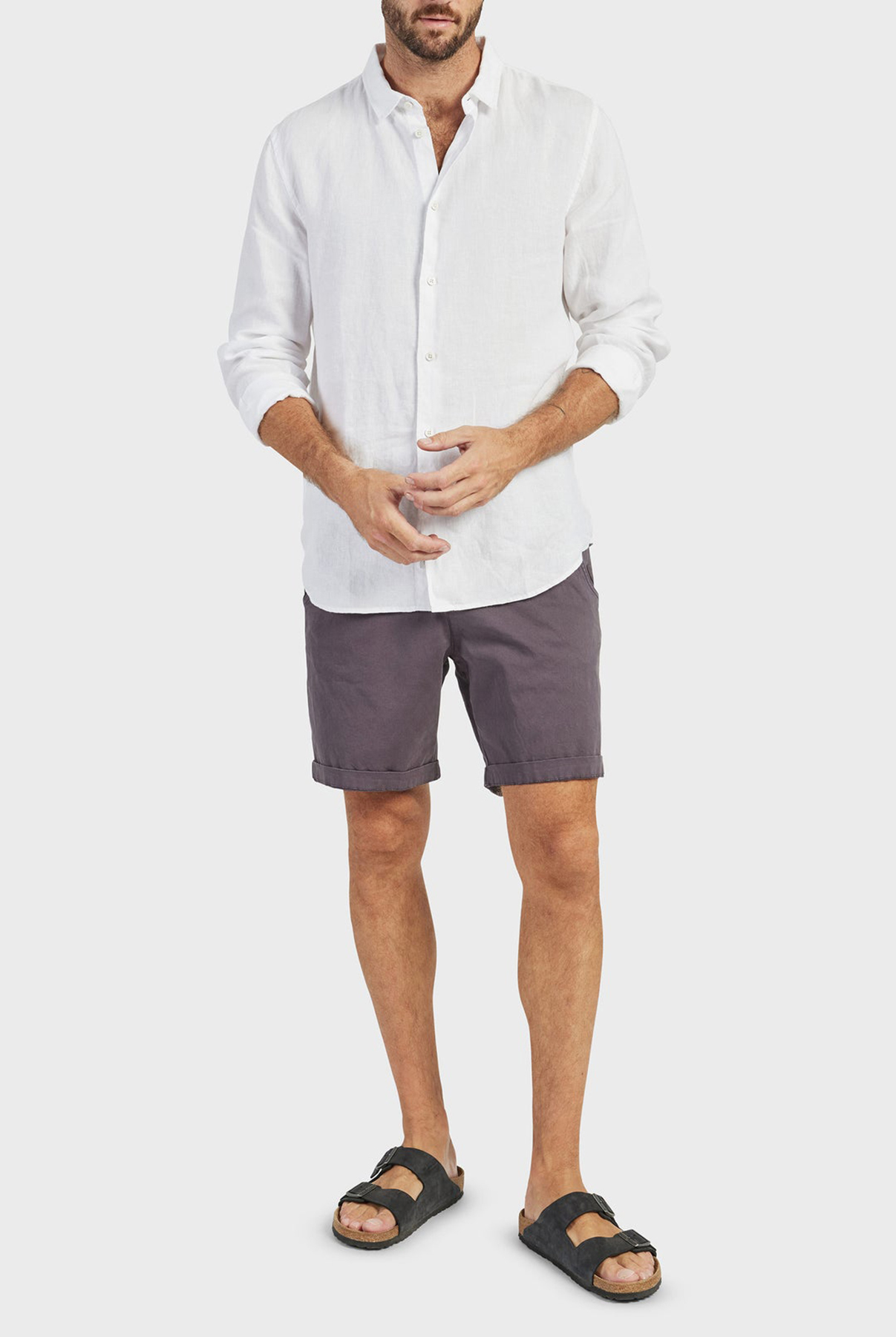 Cooper Chino Short- Charcoal