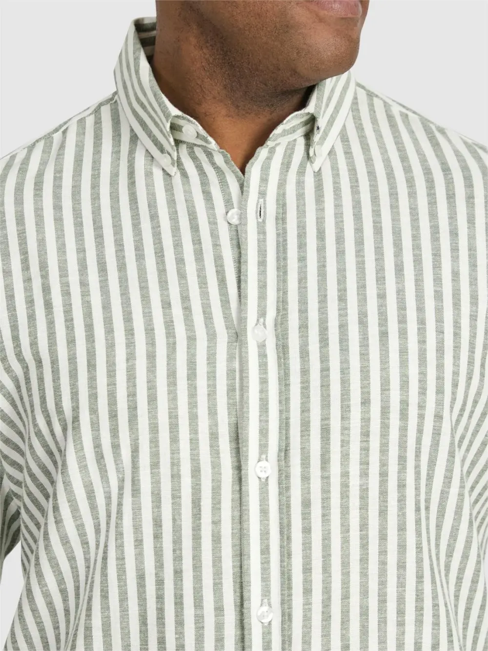Men's Versatile Striped Long Sleeve Shirts