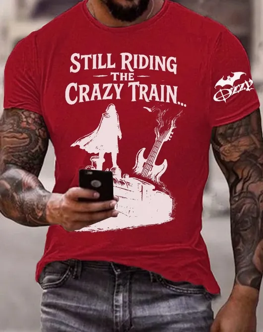 Men'S Ozzy Osbourne Printed T-Shirt
