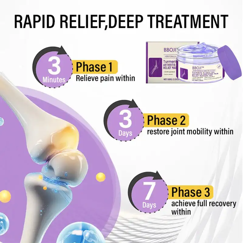 Oil Arthritis Soothing Pain Relief Massage Gel👨‍⚕️American Orthopaedics (AAOS) Approved👨‍⚕️