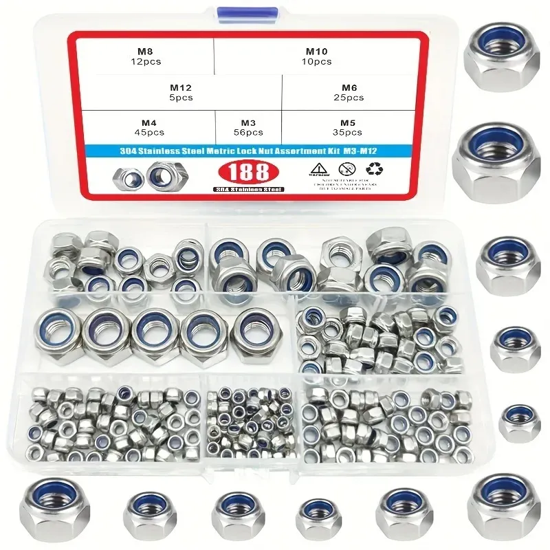 Multi-Size Nut Set