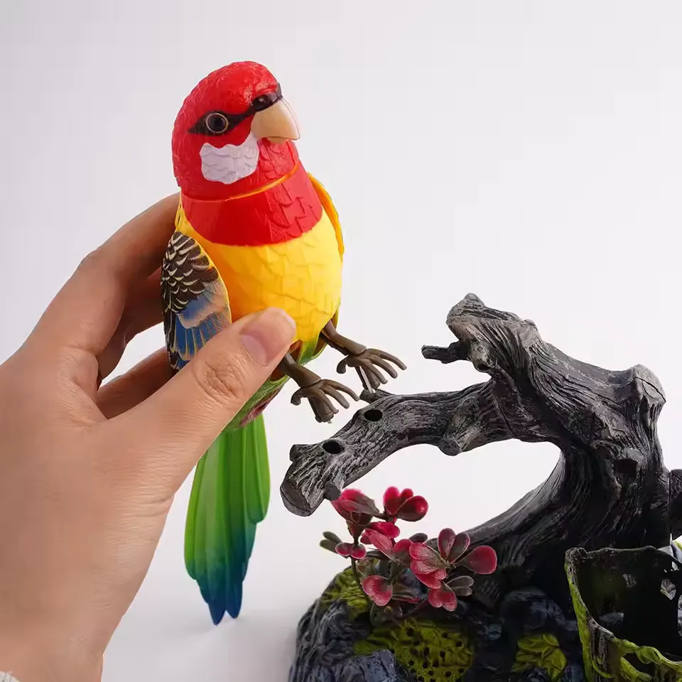 Sound Voice Control Electric Bird Pet