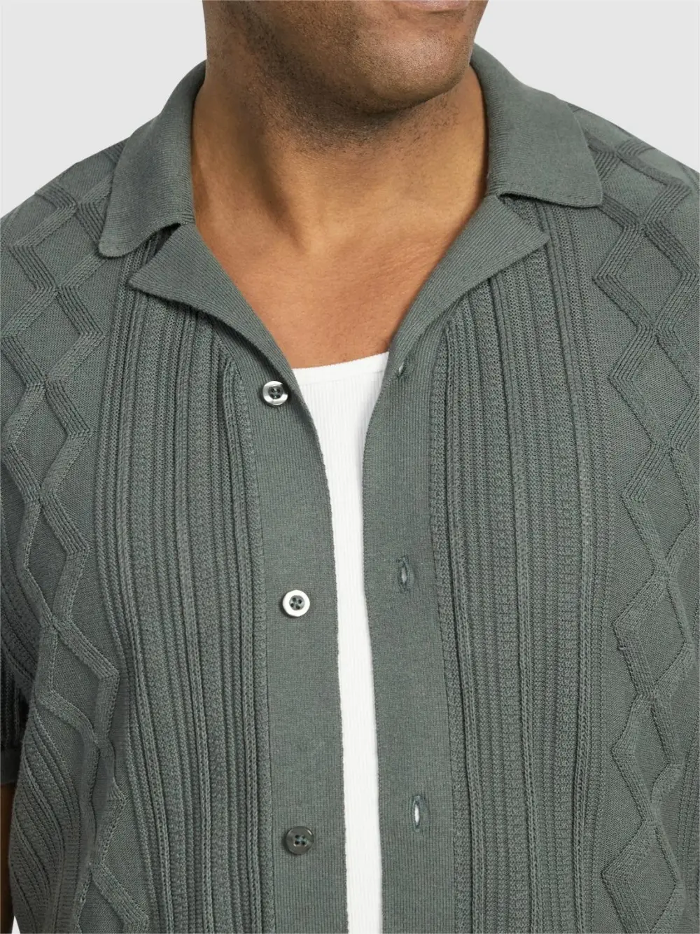 Men's Casual Knit Short Sleeve Shirts