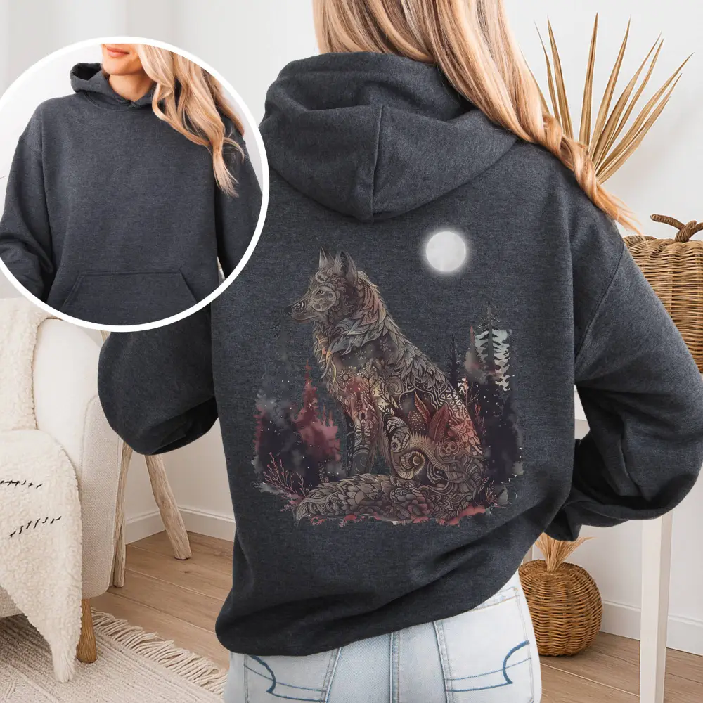 Nightfall Wolf Hoodie