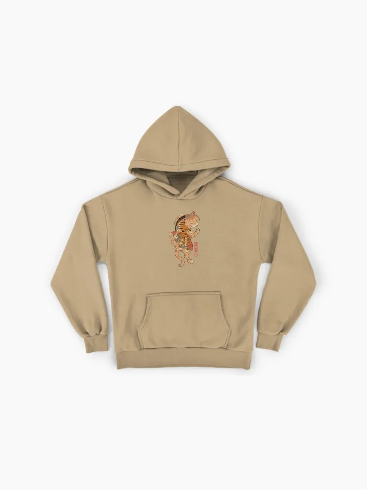 Japanese Irezumi Tiger Cat Hoodie