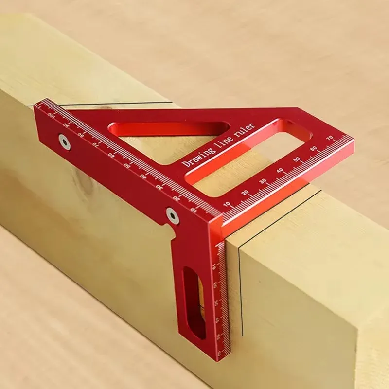 Multifunctional Woodworking Scribing Ruler