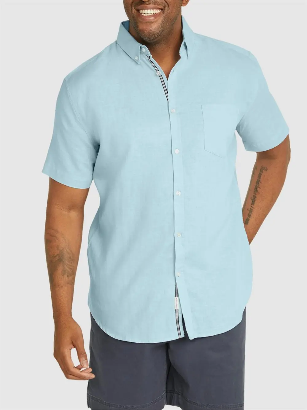 Men's Breathable Linen Short Sleeve Shirts