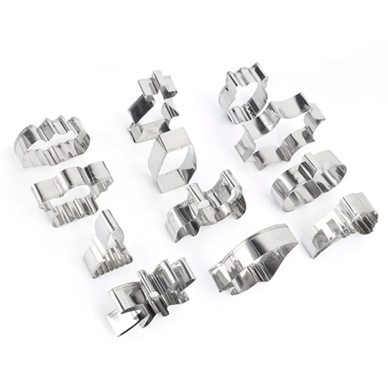 2026 Halloween Cookie Cutting Tool Set Stainless Steel