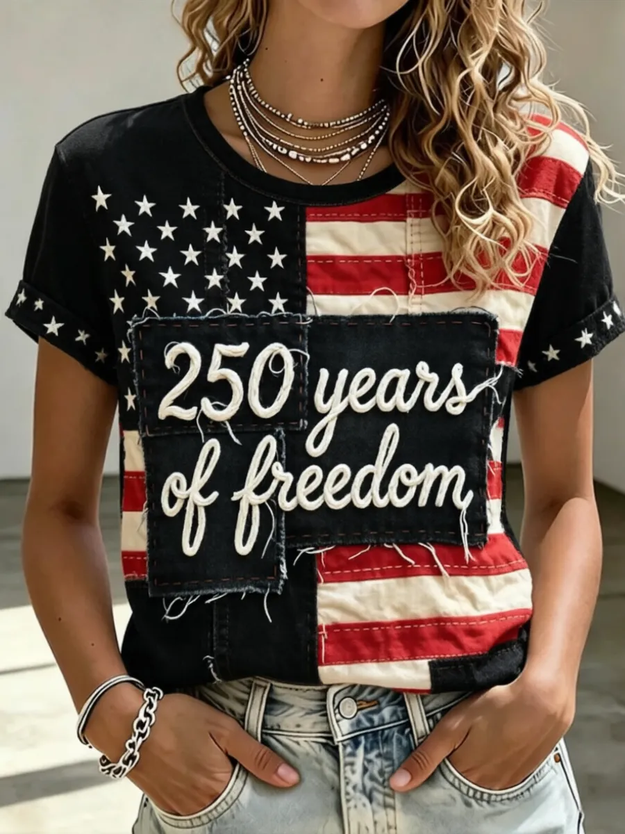 Women's 250th Anniversary Printed T-shirt