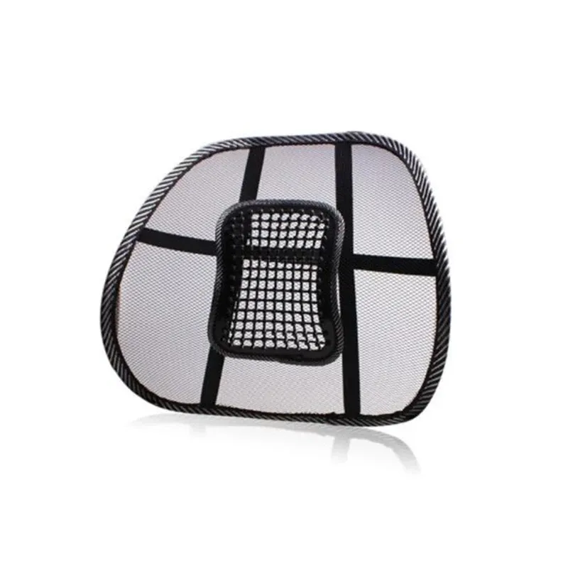 Solid Color Car Seat Lumbar Support Pad