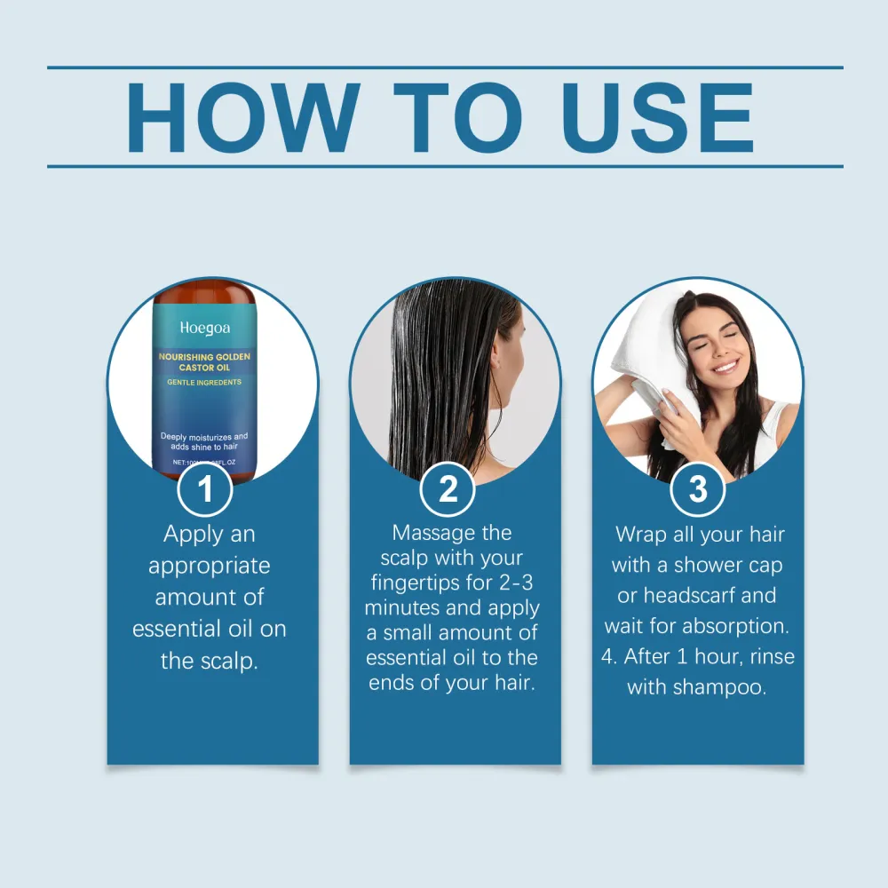 Hoegoa nourishing and moisturizing hair care essential oil, a gentle and refreshing hair care essence that nourishes and cares for hair roots and hair quality-$HT