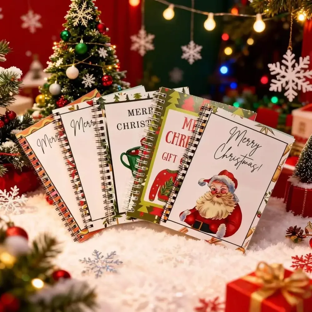 Christmas Gift Card Book Diy Spiral Bound Gift Card Book
