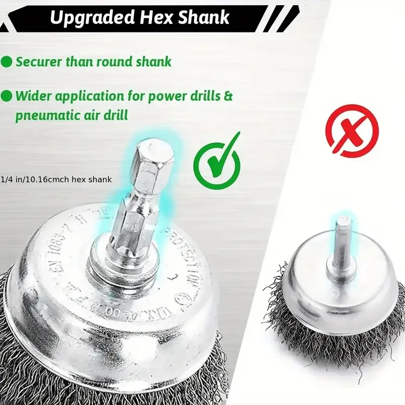 Wire Brush Kit for Drill
