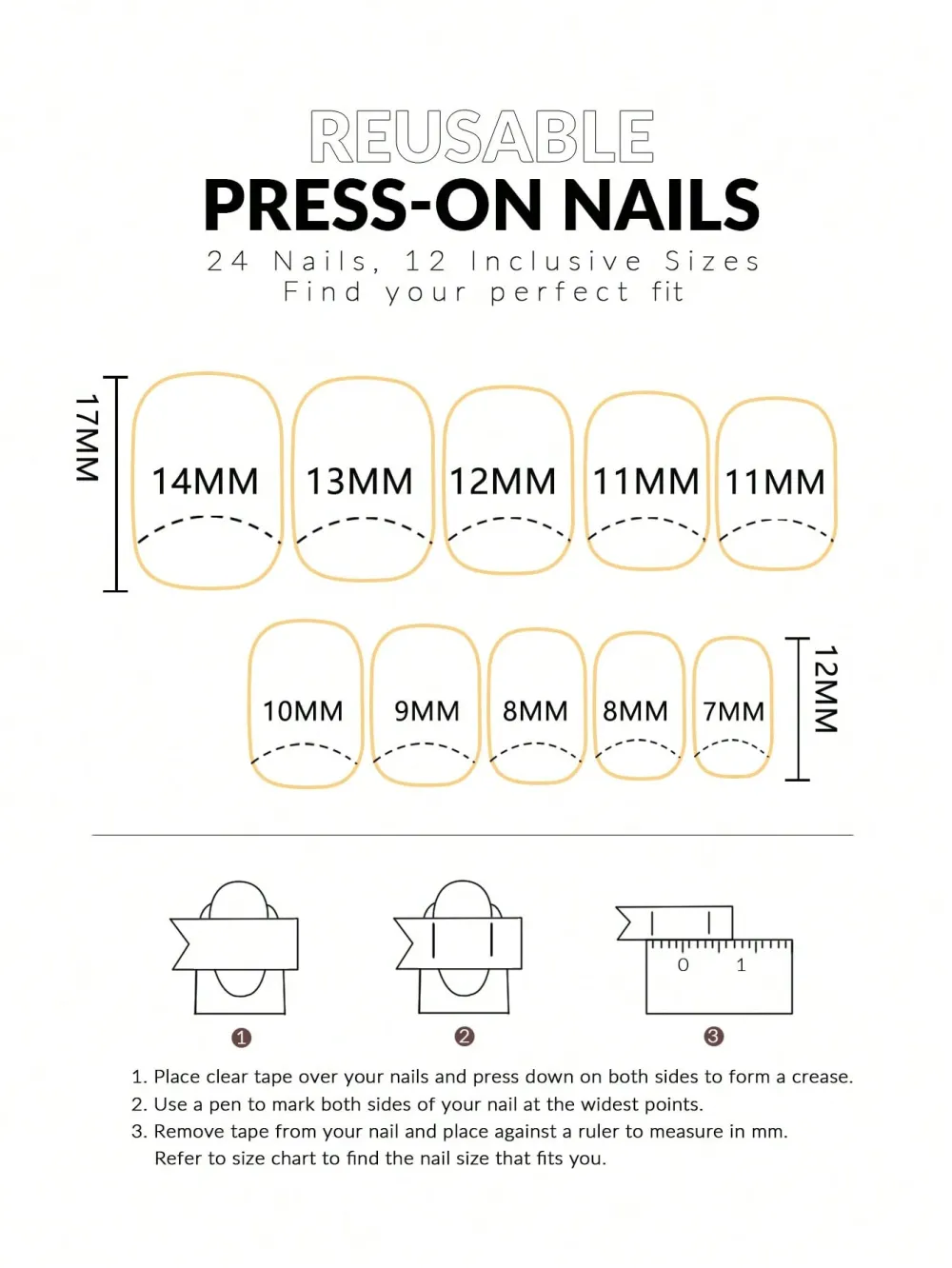 Nailhour 24pcs Fashionable Sky Blue Fireworks Pattern Short Square Press On Nails