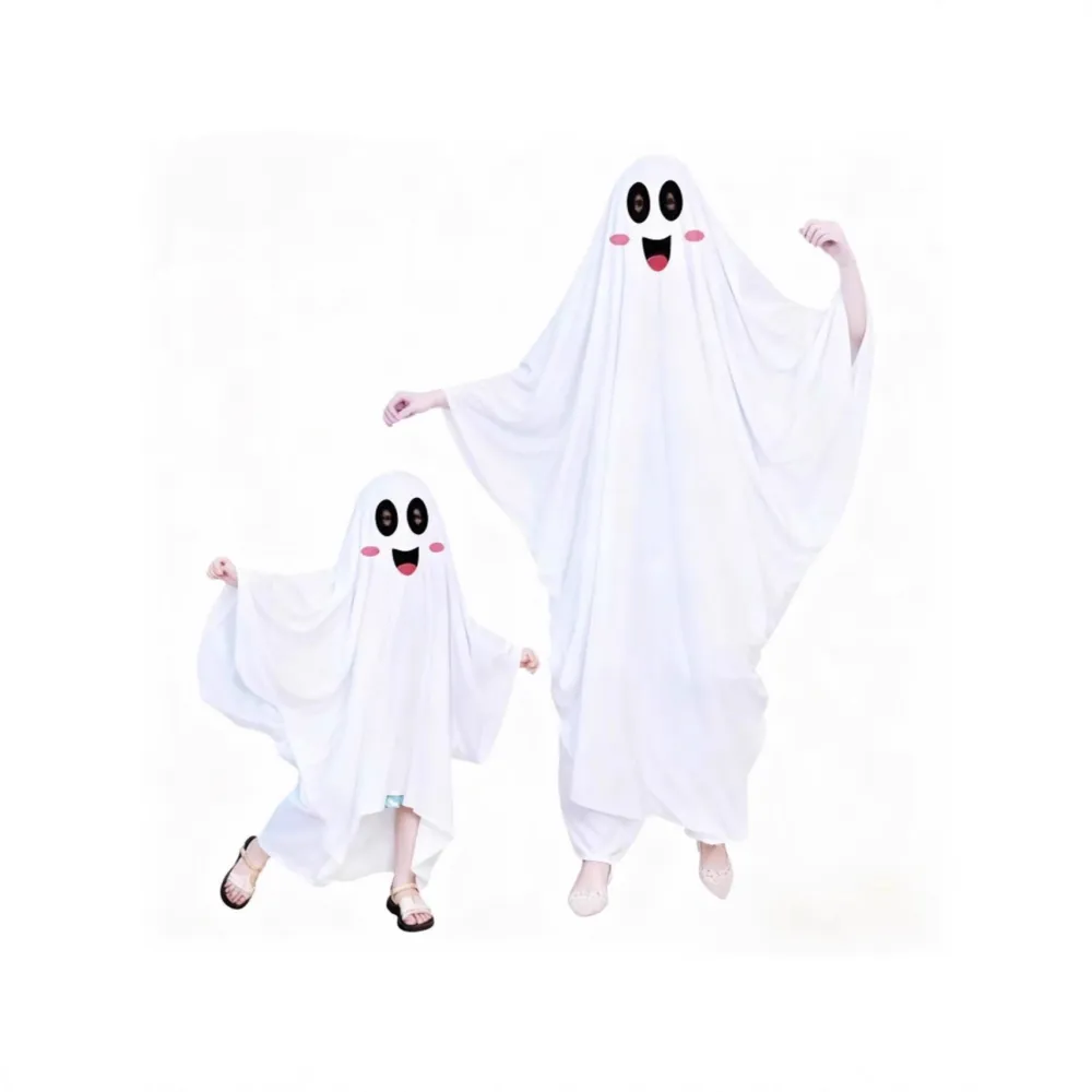 Halloween Ghost Costume Masquerade Ghost Cape Costume Cosplay Party White Cape